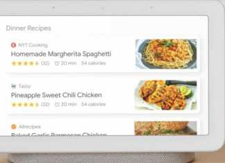 Haz tu comida favorita con Google Home