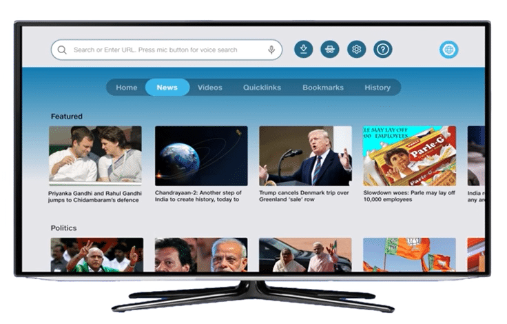 JioPagesTV Fast Web Browser for TV