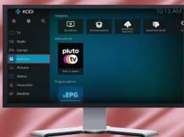Pluto TV en Kodi