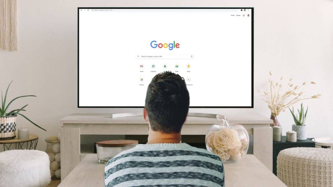Chrome en Google TV