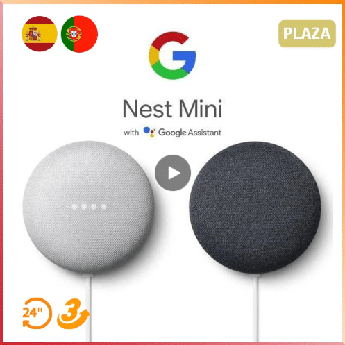 Original Google Nest Mini 2 Generación Altavoz Inteligente