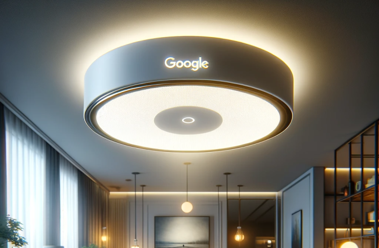 Lampara de Techo inteligente Circular compatible con Google Home Comparativa 2023 Mejores Lámparas de Techo Inteligentes y Elegantes para Salones Modernos