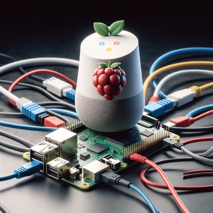 google home raspberry pi El asistente de voz de última generación en un entorno tecnológico sofisticado