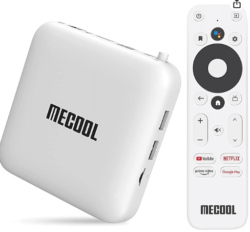 Android Smart Box TV 10.0 MECOOL KM2 Netflix Certificado Amlogic S905X2-B 4K Streaming Media Player Certificado Google 2G DDR4 8G EMMc BT 4.2 Dolby Audio  