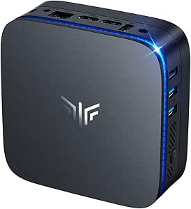 NiPoGi AK1Plus Mini PC Întel Alder Lake-N95 (hasta 3.4GHz), 8GB DDR4 256GB ROM, Mini Ordenadores de Sobremesa, 2xHDMI, 4K@60HZ, BT4.2, RJ45-LAN, Mini Computadora para Escuela Educación