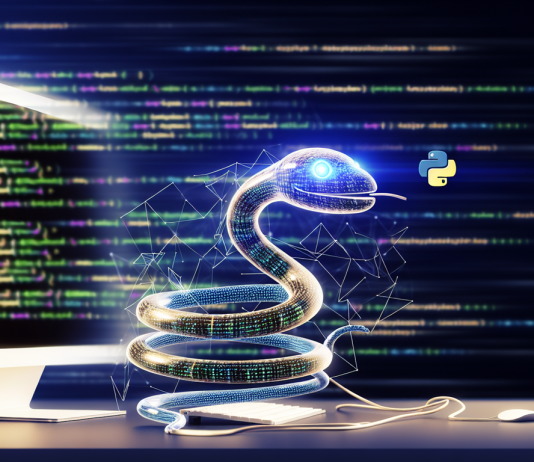 Crea tu Asistente Virtual con Python: Guía Paso a Paso para Principiantes asistente virtual con python Python Tech Crea tu Asistente Virtual Ágil y Eficiente con Python Inspirado en una Serpiente Tecnológica