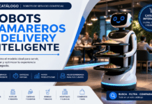 Robots camareros y de delivery inteligente: encuentra el modelo ideal para tu negocio robots camareros para restaurantes