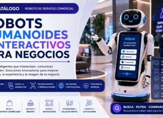 Robots humanoides e interactivos para negocios: compara modelos para atención, promoción y experiencia de marca robots humanoides para negocios