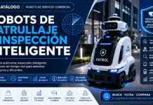 Robots de patrullaje e inspección inteligente: explora opciones para vigilancia y monitoreo autónomo robots de patrullaje inteligente