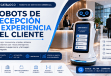 Robots de recepción y experiencia del cliente: compara soluciones para dar una bienvenida memorable robots de recepción inteligentes